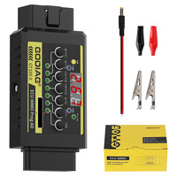 GODIAG GT105 II Lettore di Codici Auto OBD2 IMMO Prog AD con Break Box, Visualizza Tensione Veicolo e Batteria, Allarme Bassa Tensione 12V