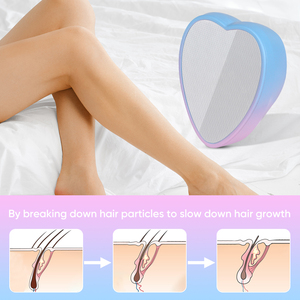 Cristal soyeux Portable gomme à cheveux manuel Mini indolore Nano épilateur verre magique pour l'épilation à la maison ou en voiture - Product Image 5