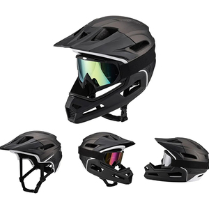 HONORTOUR Nuevo <span class=keywords><strong>Casco</strong></span> de Ciclismo Integral para Adultos, Doble <span class=keywords><strong>MTB</strong></span> Downhill, Resistente a Impactos, PC+EPS, Precio de Fábrica, Personalizable - Product Image 4