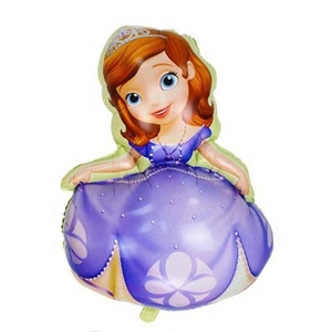 princesse de dessin animé personnage en forme de <span class=keywords><strong>coeur</strong></span> fille partie decorationfoil ballon d'hélium - Product Image 6
