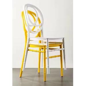 Fabrika doğrudan satış Chiavari otel ziyafet sandalyeler altın ve beyaz istiflenebilir <span class=keywords><strong>Tiffany</strong></span> sandalyeler düğün ve etkinlikler için - Product Image 6