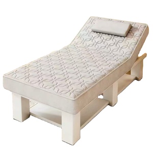 Cama de Masaje Tailandesa de Látex para Salones de Belleza, Cama de Terapia Personalizada de 90, 100 y 120 cm de Ancho, Cama para Pestañas - Product Image 1
