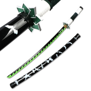 104cm démon tueur Katana <span class=keywords><strong>Kokushibou</strong></span> jeu de rôle épée Cosplay personnage armes - Product Image 4