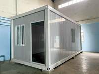 20FT et 40FT Portable Flat Pack Container house petite unité de logement de conteneur portable pour l'utilisation de bureau