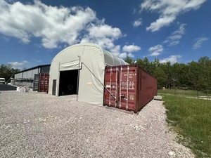 Tentes dôme préfabriquées en acier avec structure en PVC pour conteneurs maritimes – <span class=keywords><strong>Prix</strong></span> de gros - Product Image 3