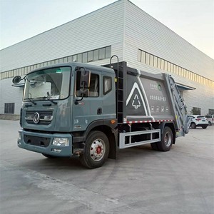 Camion compacteur de déchets Dongfeng 4X2 15m³ neuf et abordable pour l'assainissement urbain et la collecte des déchets résidentiels - Product Image 1