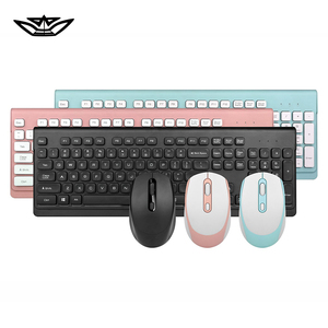 Lvkidron Phím Yên Tĩnh 2.4G Không Dây Bàn Phím & Chuột Combo 104 Phím Vòng Keycaps Phổ Quát Cho Nhà Văn Phòng Máy Tính Xách Tay Máy Tính Để Bàn - Product Image 1
