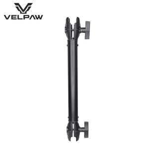 แขนต่อขยายแบบสองข้อต่ออลูมิเนียม Velpaw ขนาด 18.3 นิ้ว สำหรับลูกบอลขนาด C 1.5 นิ้ว แขนยึดยาว 38 มม. หมุนได้ 360 องศา แข็งแรงมั่นคง - Product Image 1