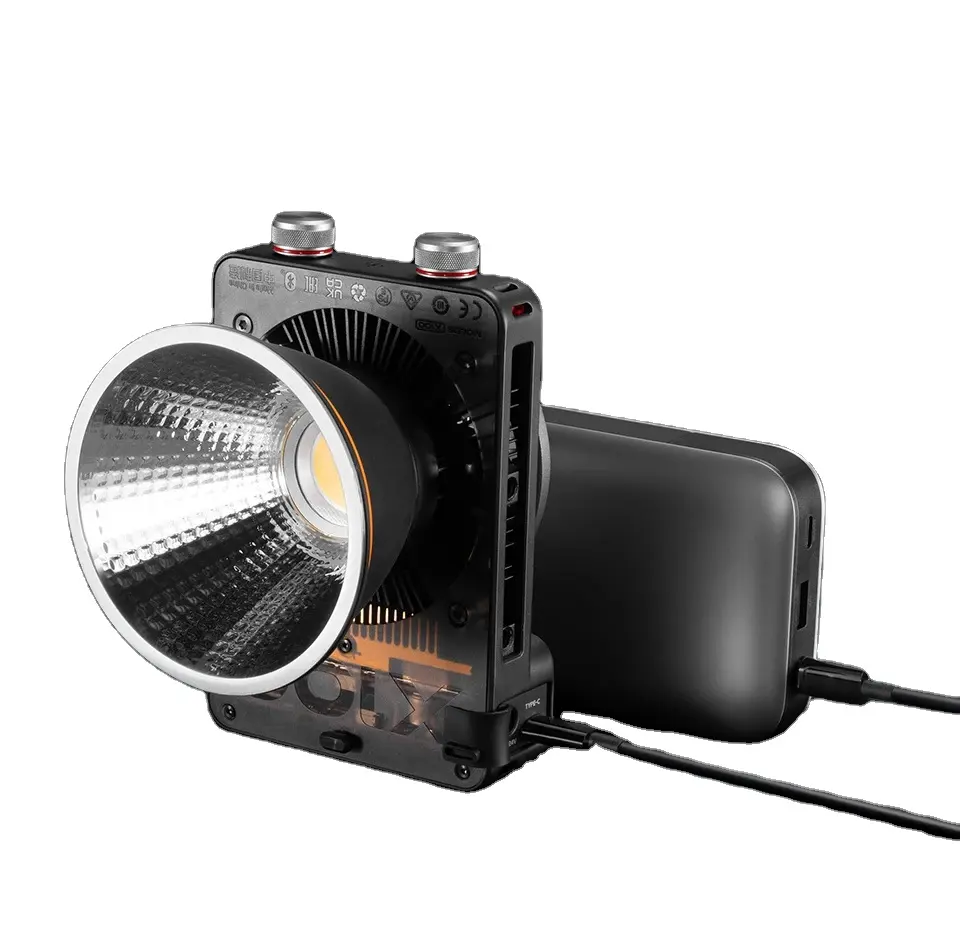 ZHIYUN MOLUS X100 100 W COB LED Licht Fotografiebeleuchtung Outdoor Foto/Videoaufnahmen tragbares Handlicht Taschenlicht