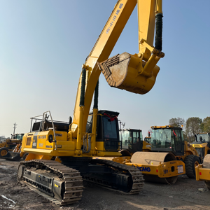 Komatsu รถขุด PC450 PC360 PC350ขนาดใหญ่45ตัน35ตัน36ตันรถขุดตีนตะขาบมือสอง - Product Image 1