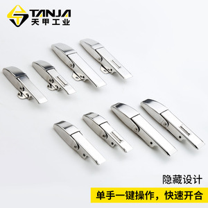 คลิปหนีบสแตนเลส A115B-4S ทนทาน ล็อคตัวเองภายใน สำหรับใช้งานทั่วไป - Product Image 4