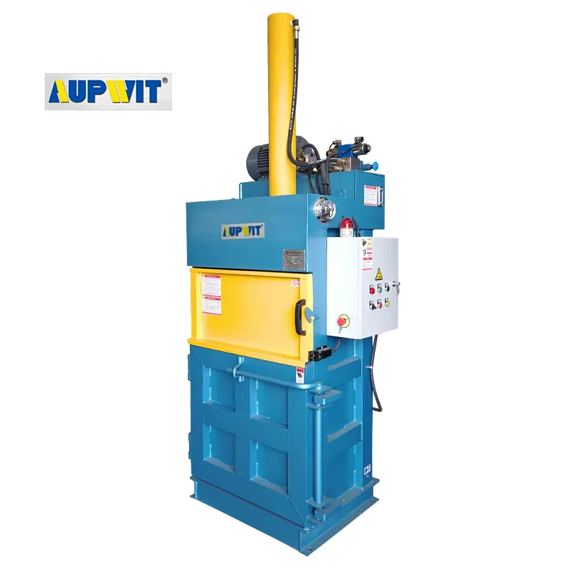 Compacteur Vertical Hydraulique Pour Cartons Et Canettes