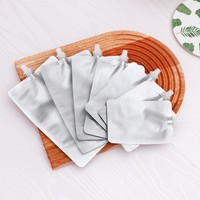Sachet Doypack en aluminium de qualité alimentaire avec bec verseur, impression par gravure pour l'emballage de liquides (lait, sucre, gelée, nouilles)
