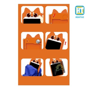 Tavoletta da <span class=keywords><strong>disegno</strong></span> di <span class=keywords><strong>volpe</strong></span> carina da 4.5 pollici in PVC e cartone per scrivere tavolette per bambini pittura da DIY strumento di educazione nella confezione <span class=keywords><strong>della</strong></span> scatola - Product Image 2