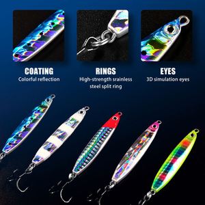 Voile <span class=keywords><strong>en</strong></span> métal pour la pêche côtière, bas prix, appât idéal pour la pêche à la turlutte, au <span class=keywords><strong>poisson</strong></span> <span class=keywords><strong>en</strong></span> <span class=keywords><strong>eau</strong></span> salée - Product Image 5