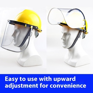 Visera transparente a prueba de salpicaduras líquidas y resistente a Químicos Protector <span class=keywords><strong>facial</strong></span> de seguridad Protector <span class=keywords><strong>facial</strong></span> resistente al calor - Product Image 2