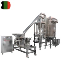 Machine à broyer les épices WLM automatique motorisée pour la fabrication de poudre de henné, de racine d'hibiscus et de masala, pour la transformation alimentaire