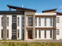 Casa Prefabricada Modular Ecológica de Acero Galvanizado Ligero, Diseño Moderno y Sostenible para Hotel o Apartamento, 616.5m²