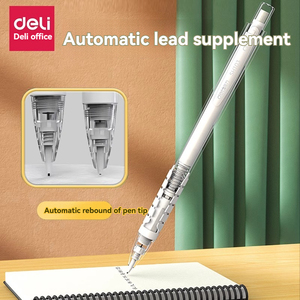 Deli SH103 <span class=keywords><strong>Lápiz</strong></span> móvil 2 0,7mm Automático Lead Out Examen de estudiante No es fácil de romper <span class=keywords><strong>el</strong></span> núcleo 0,7 Transparente Simple Automático de alta calidad - Product Image 2