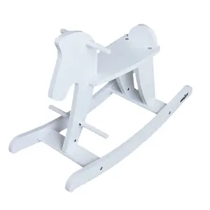 Weifu bán buôn mới nhất thời trang trẻ sơ sinh trẻ em bé bằng gỗ Rocking Horse đồ chơi cho trẻ em