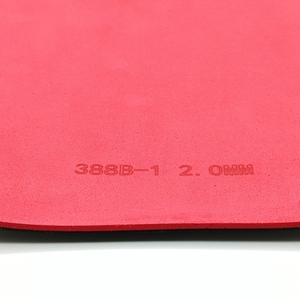 <span class=keywords><strong>DAWEI</strong></span> 388B-1 AVEC ÉPONGE COULEUR CAOUTCHOUC Professionnel Ping Pong Raquette En Caoutchouc Court Bouton ITTF Approuvé Tennis De Table En Caoutchouc - Product Image 6