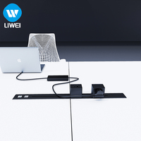 Bureau de direction professionnel en bois LIWEI, tables extensibles, design ergonomique durable anti-rayures, style moderne pour entreprise