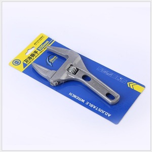 Adjustable Wrench 6-68mm Aluminum Alloy Metric Jaw Serrated Single End Plumbing <b>Tool</b> - Product Image 4