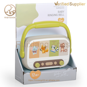 赤ちゃん幼児教育音楽おもちゃ早期学習電気動的画像照明音楽漫画ラジオプラスチックキッズおもちゃ箱 - Product Image 4