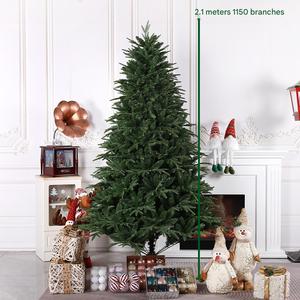 Tùy chỉnh 4ft-10ft màu xanh lá cây PE PVC nhân tạo pre-lit Cây giáng sinh cho tất cả các Cổ Điển Mùa - Product Image 2