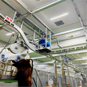 Équipement d'abattage en acier inoxydable, ligne d'abattage de bétail complète, équipement clé en main halal, projet d'abattoir de bovins - Product Image 2