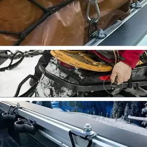 Anneaux en <span class=keywords><strong>D</strong></span>, attaches <span class=keywords><strong>d</strong></span>'ancrage, crochet de traction, <span class=keywords><strong>anneau</strong></span> de fixation en acier inoxydable, <span class=keywords><strong>anneau</strong></span> de chargement, adapté aux voitures/bateaux/chargements/remorques/véhicules/camping-cars/fourgons, noir, filetage M4 - Product Image 6