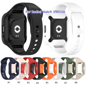 Pulsera de reloj inteligente, correa de pulsera, pulsera de silicona resistente con funda para Xiaomi Redmi Watch <span class=keywords><strong>3</strong></span>, Correa activa - Product Image 2