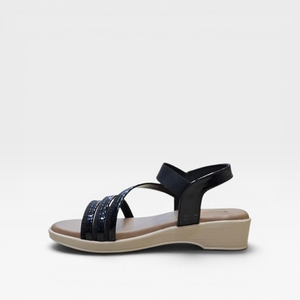 Womens Casual Wedge <b>Sandals</b> Comfortable Open Toe Summer Footwear Lightweight Fashion <b>Sandals</b> for Daily Outdoor Wear - Product Image 4