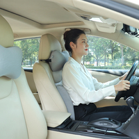 Ergonomisches Memory-Schaum-Kissen zur Erhöhung des Nackenstützkissen für Autositze, Zubehör für Seitenkopfstützen und Nackenstützen im Auto