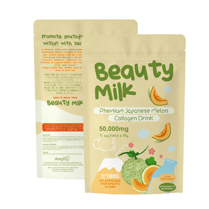 Colágeno Instantáneo en Polvo de Alta Calidad, Sabor Original, con Jugo de Melón Cantalupo, en Caja, para Adultos, Iluminador y <span class=keywords><strong>Saciante</strong></span> - Product Image 1