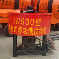 Offerta Speciale: Miscelatore di Cemento a Vasca JW2000, Miscelatore di Calcestruzzo a Vasca con Albero Verticale a Diesel, Fornitore di Fabbrica