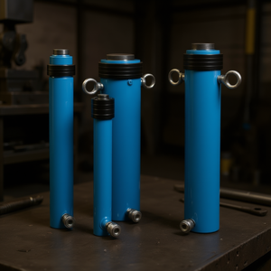Cilindros Hidráulicos de Acción Simple Ttake de Largo Alcance con Retorno por Resorte para Uso Industrial - Product Image 3