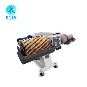 KAIYUAN MM-J2 multifunzione Mini macchina per levigatura Wpc sabbiatura mini cinghia levigatrice a doppio rullo levigatrice