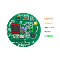 Capteur Holyiot 3 axes : accéléromètre, température, humidité, baromètre, Bluetooth sans fil, balise BLE, iBeacon, Eddystone