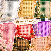 Rideau à franges papillon en feuille métallique, guirlande scintillante pour décorations de fête d'anniversaire, de mariage et de photomaton