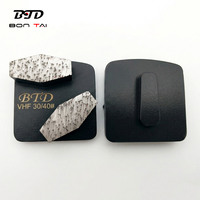 Disques de meulage diamantés Bontai pour sols en béton, segments diamantés, outils abrasifs Wolff