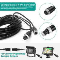 Cable de conexión de cabeza BMW de cabeza de aviación de 5/10/15m de alta calidad para monitor de pantalla de visualización montado en camión y cámara