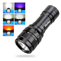 Wurkkos DL07 lampe de poche haute puissance 4180lm + 1000 MW UV torche multifonctionnelle longue portée plongée lumière LED
