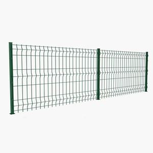 Malla de Alambre de Hierro <span class=keywords><strong>Verja</strong></span> De Ciclon Sostenible, Paneles de Malla Metálica, Valla 3D Verde para Casa - Product Image 3