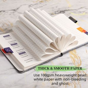 Carnet de notes B6 en gros avec mot de passe, personnalisable, pour enregistrement de courrier et de sites web, destiné <span class=keywords><strong>aux</strong></span> professionnels, fournisseur de carnets de suivi en <span class=keywords><strong>anglais</strong></span> - Product Image 5