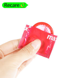 واقيات ذكرية مطبوعة حسب الطلب بنكهة الفراولة، وردية اللون، مجانية من الحكومة - Product Image 3