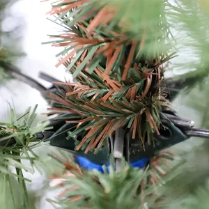 Home Holiday Decoration Party Decor Mental Stand Pe Pvc Artificial Christmas <b>Tree</b> With <b>Led</b> <b>Lights</b> - Product Image 5