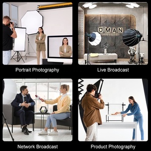 Carcasa de aluminio con Control remoto ZSYB, cámara de 200 vatios, vídeo de relleno, luz fotográfica profesional Led para YouTube Tiktok - Product Image 6