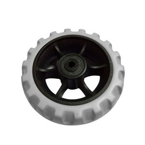 <b>Plastic</b> EVA Foam Luggage <b>Wheel</b> 40kg Bearing Capacity Silent Durable Replacement - Product Image 1