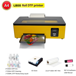 Imprimante DTF A4 L800, impression directe sur <span class=keywords><strong>film</strong></span> textile, machine d'impression DTF pour l'impression de t-shirts et de vêtements - Product Image 1